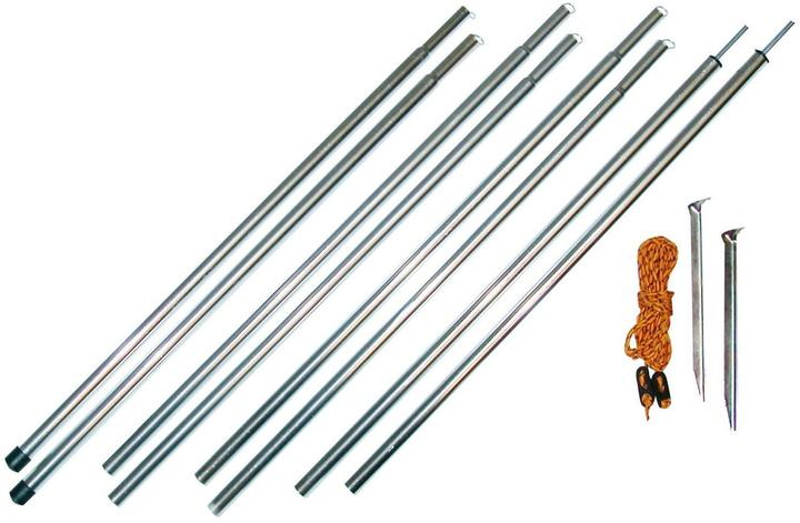 Actual product image Eurotrail Aluminum sun canopy poles 2 pieces