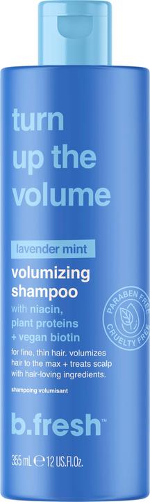 Actual product image B.fresh Turn Up The Volume Volumising Shampoo 355 ml (355 ml, Liquid shampoo)