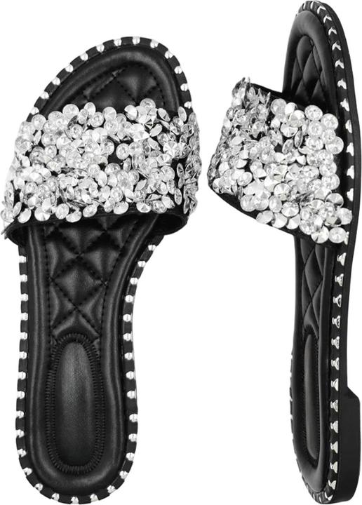 Immagine prodotto Where's That From Belle Sliders Luccicante Piatta Donna (36)