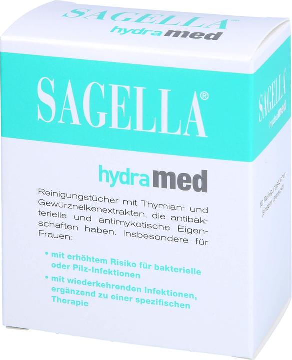 Immagine prodotto Sagella hydramed, 10 pz TUE (Salviette intime)