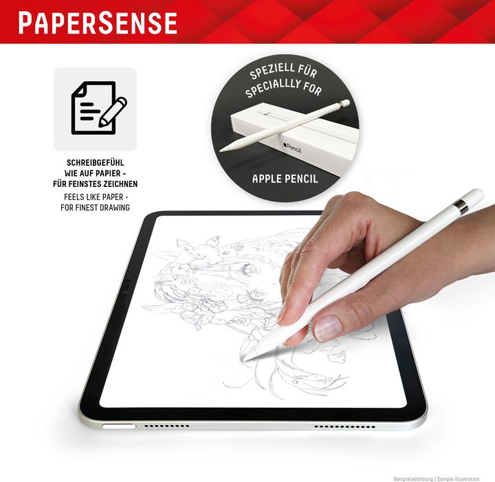 Actual product image Displex Tablet Papersense, iPad Paper Feeling Schutzfolie (1 Piece, iPad Pro 12.9 2022 (6th Gen))