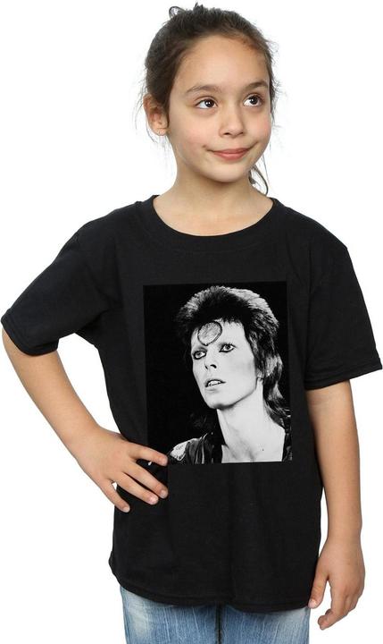 Immagine prodotto David Bowie Ziggy Looking Maglietta Ragazze (116)