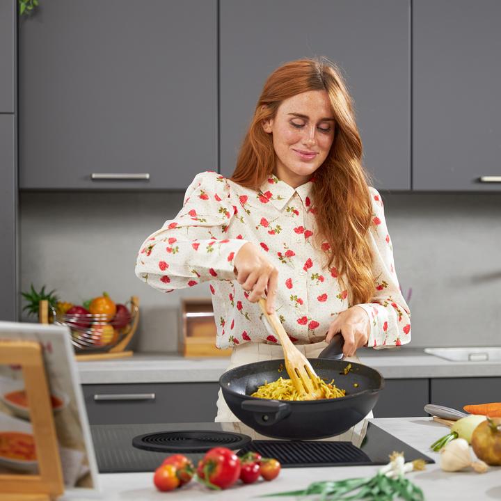 Actual product image Relaxdays Padella wok (30 cm, Wok, Aluminium)
