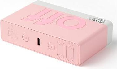 Actual product image Lexon Digitalwecker Flip Classic Pantone Rose Quartz