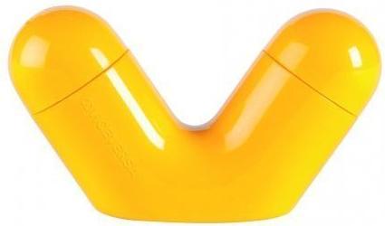 ViceVersa Salt Pepper Dispenser Mayday yellow 10521 (Salt)