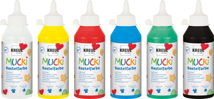 Produktbild Mucki Bastelfarbe (Blau, 250 ml)