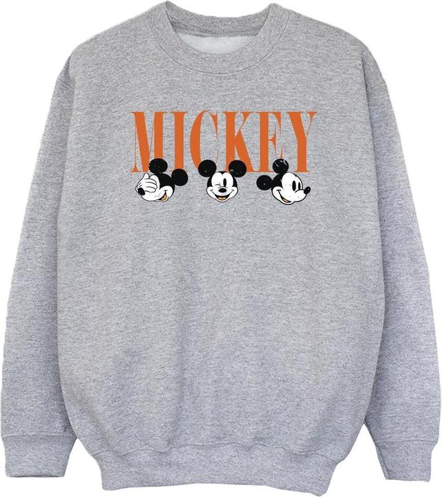 Disney Mickey Mouse Faces Sweatshirt Mädchen