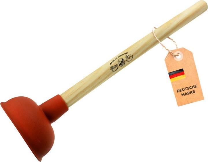 Produktbild Dönges Ausgussreiniger mit Holzstiel (Pömpel), Ø 110 mm (1 Stk.)