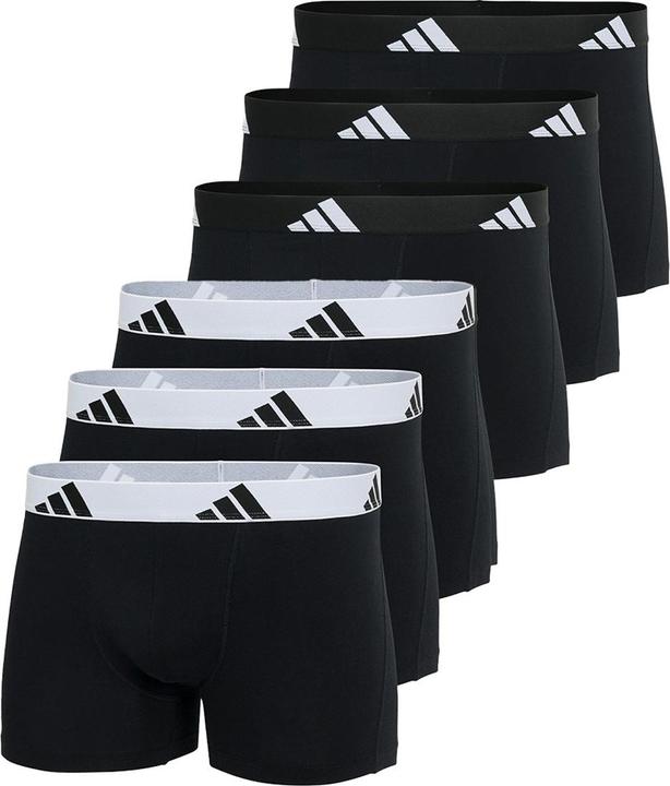 Produktbild adidas 6er Pack Active Flex Cotton Retro Short / Pant (M, 6er Pack)