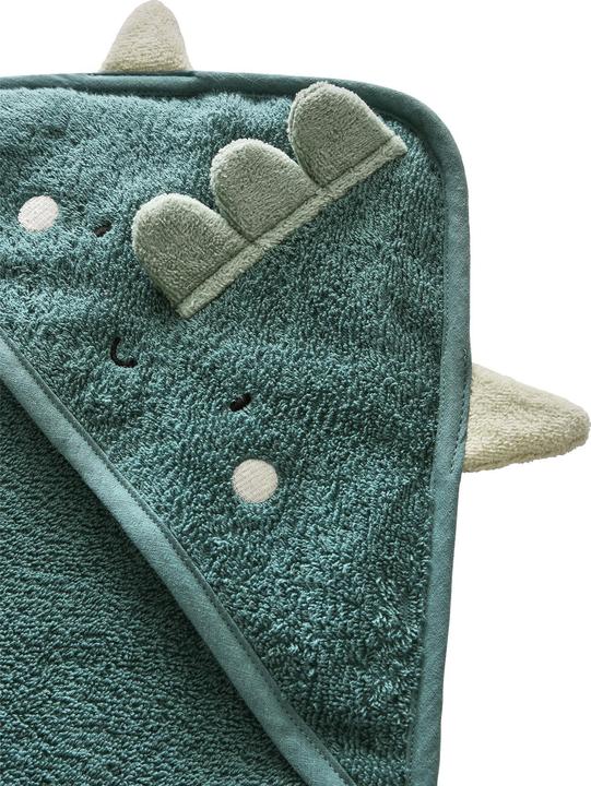 Immagine prodotto Vertbaudet Asciugamano da bagno con cappuccio e guanto per lavare il bambino DRAGON