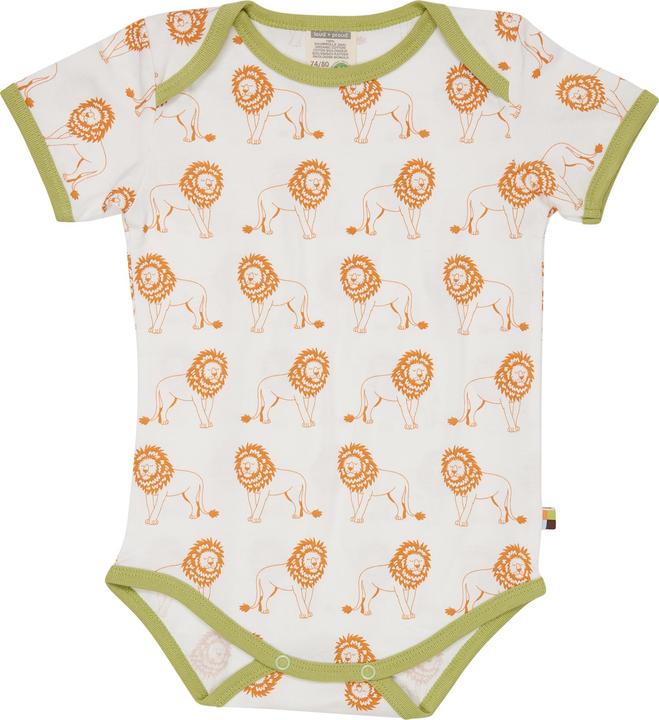 Actual product image loud + proud Body Short Print Lion Car (68)