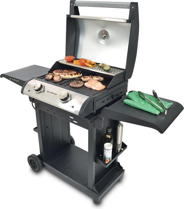 Wellcraft Gourmet-Profi-Elektrogrill 2200 W (2.20 kW)