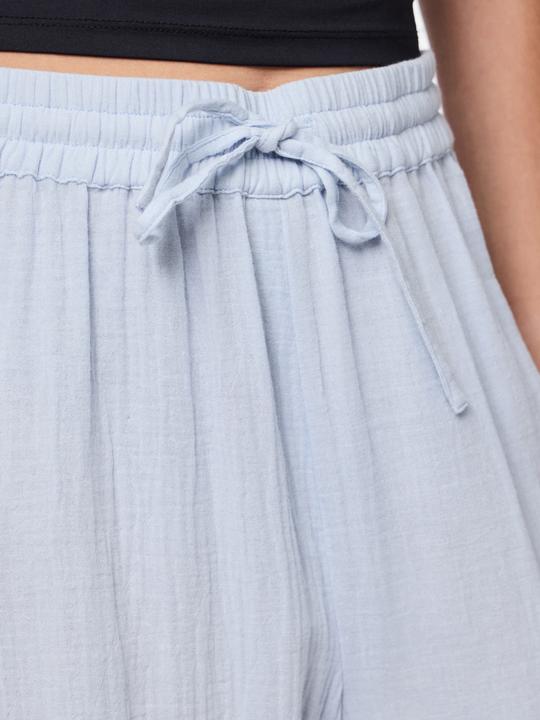 Image du produit Pieces PCSASTINA HW Musselin Hose mit weitem Bein (L)