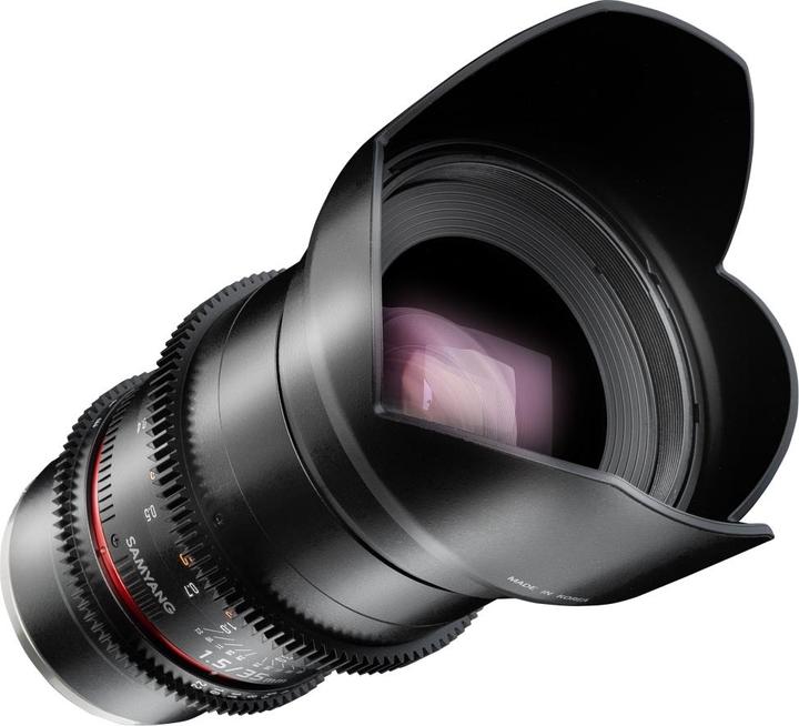 Image du produit Samyang 35mm T1.5 VDSLR II MFT (Micro Four Thirds, Plein format, APS-C / DX)