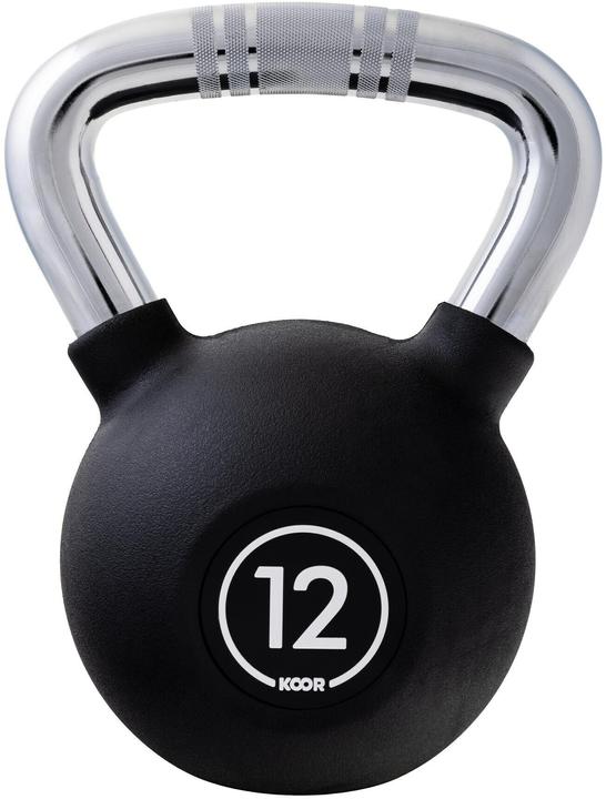 Image du produit Koor Kettlebell 12 kg, Schwarz (1 x 12 kg)