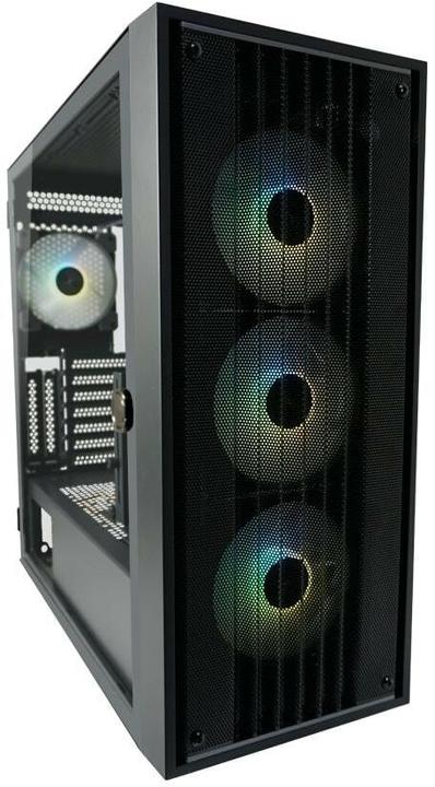 Produktbild LC-Power Geh?use Micro-ATX 810B black USB3.2/Audio,o.Netzteil (mATX, ATX, E-ATX, Mini-ITX)