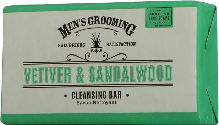 Immagine prodotto Scottish Fine Soaps Toelettatura per uomo Vetiver e legno di sandalo (Panni pulizia)