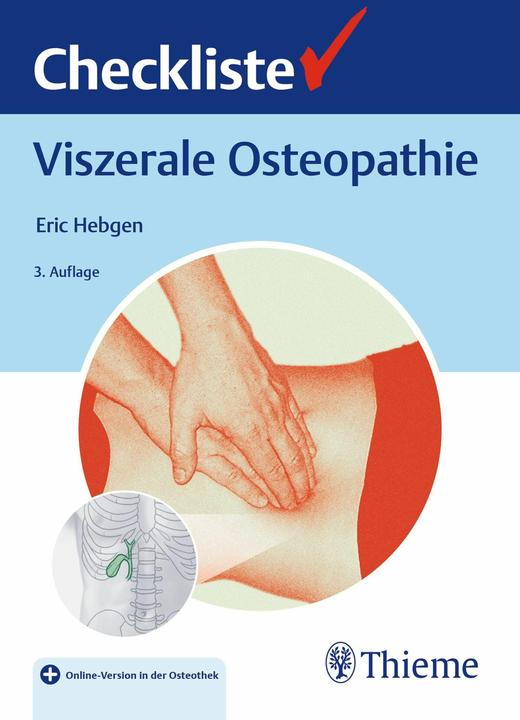 Image du produit Checkliste Viszerale Osteopathie (Allemand, Eric Hebgen, 2024)