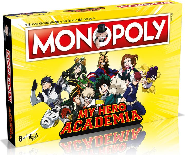 Actual product image Monopoly WM00826-ITA-6 - MY HERO ACADEMIA NEW 6-2021 (English, Italian)