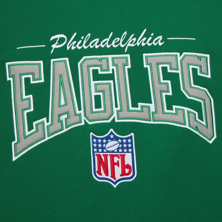 Actual product image Mitchell & Ness BACKPRINT Pullover Philadelphia Eagles - XL (XL)