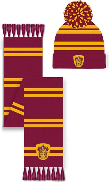 Star Wars Harry Potter: Schal & Beanie mit Bommel