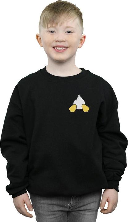 Actual product image Disney Boys Donald Duck Backside Breast Print Sweatshirt (140, 146)