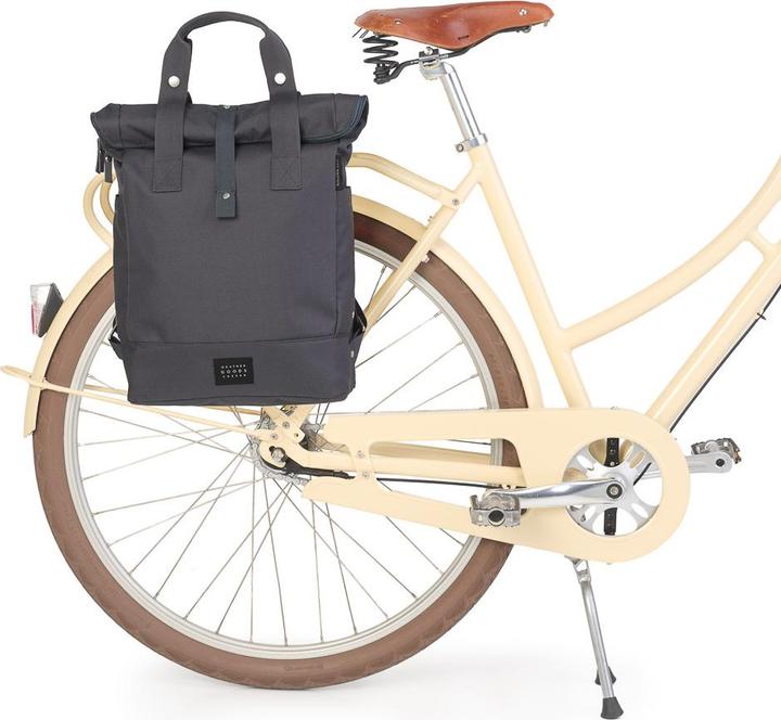Actual product image Weathergoods CITY Bikepack, Bicycle Bags 18L, Blue (18 l, Luggage carrier bag)