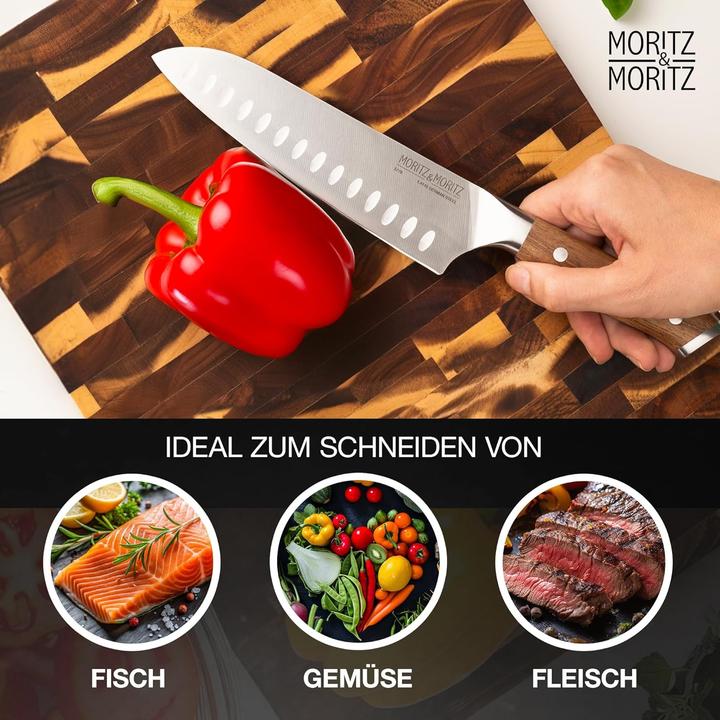 Immagine prodotto Moritz & Moritz Coltello Santoku (18 cm)