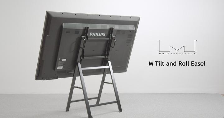 Productafbeelding Multibrackets M Kantel en Rol Schildersezel (Apparaatspecifiek, 55", 80 kg)