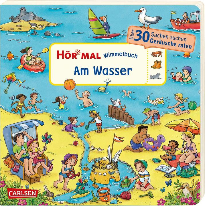 Produktbild Hör mal (Soundbuch): Wimmelbuch: Am Wasser (Deutsch)