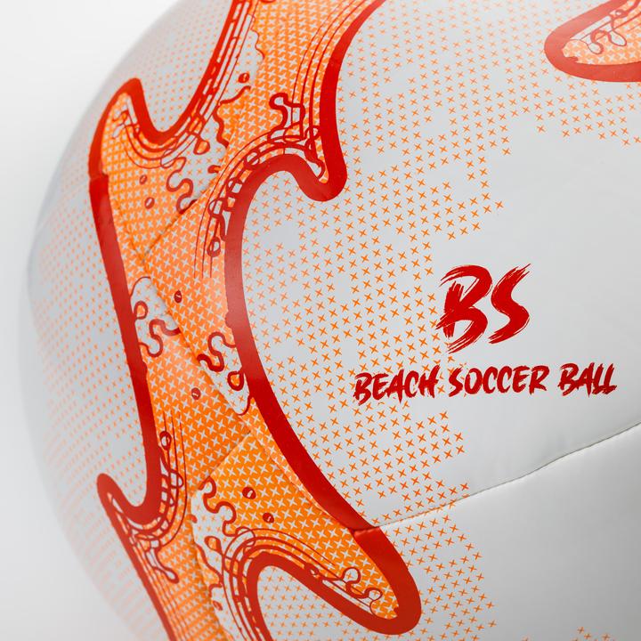 Actual product image Kipsta Beachsoccer Hybridball Light size 5 - white/orange