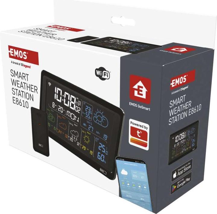 Actual product image Emos GoSmart Drahtlose Wetterstation E8610 mit WiFi