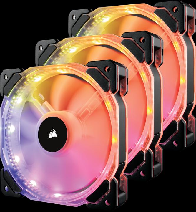 Image du produit Corsair HD120 RGB avec contrôleur (120 mm, 3 x)