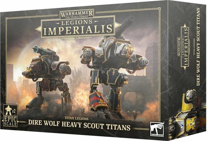 Immagine prodotto Games Workshop Legioni Imperiali: Titani esploratori pesanti Dire Wolf (Materiale sintetico)