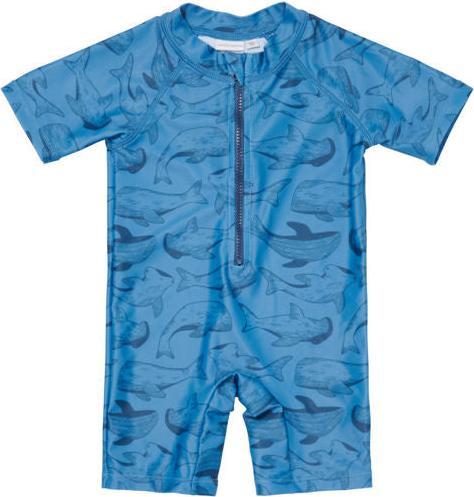 Produktbild Little Dutch Badeanzug kurzärmlig Sea Life Blue - 86/92 (86)