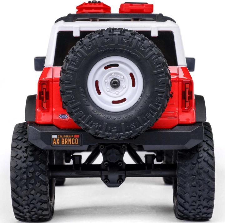 Actual product image Axial Rock Crawler SCX24 Ford Bronco, Rot RTR, 1:24 (RTR Ready-to-Run)