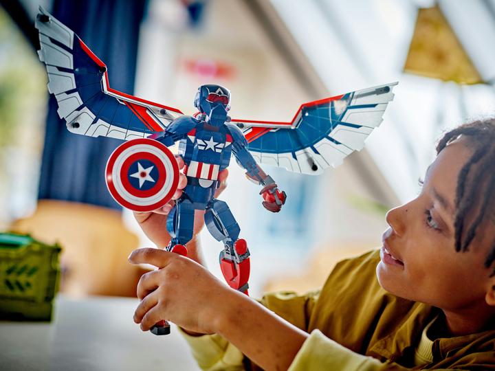 Immagine prodotto LEGO Nuova figura da costruzione di Capitan America (76296, LEGO Marvel)