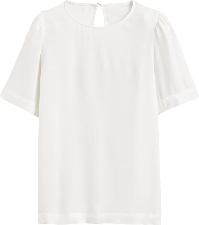Produktbild La Redoute Collections Bluse mit rundem Ausschnitt (40)