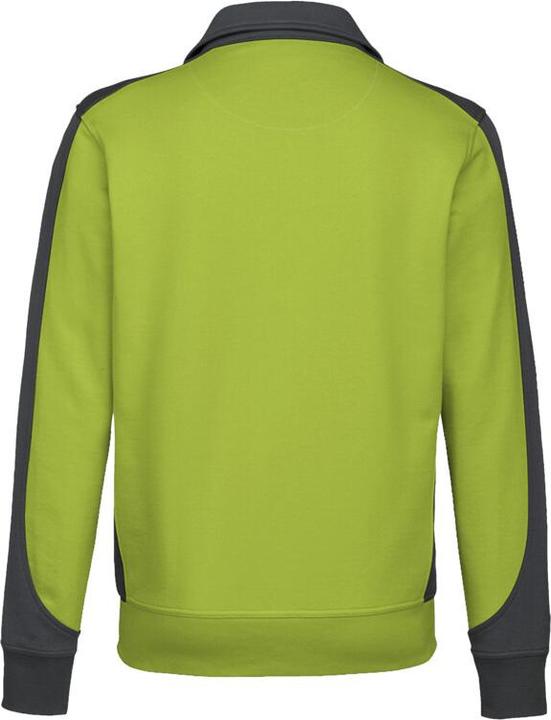 Actual product image Hakro Sweatjacket Contrast Perf kiwi/anthracite size S (S)