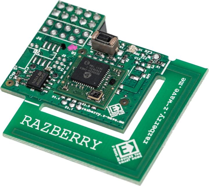 Actual product image Z-Wave Razberry Module