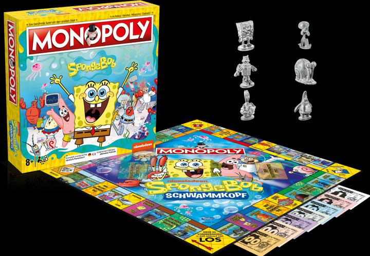 Actual product image Monopoly Spongebob (German, French)