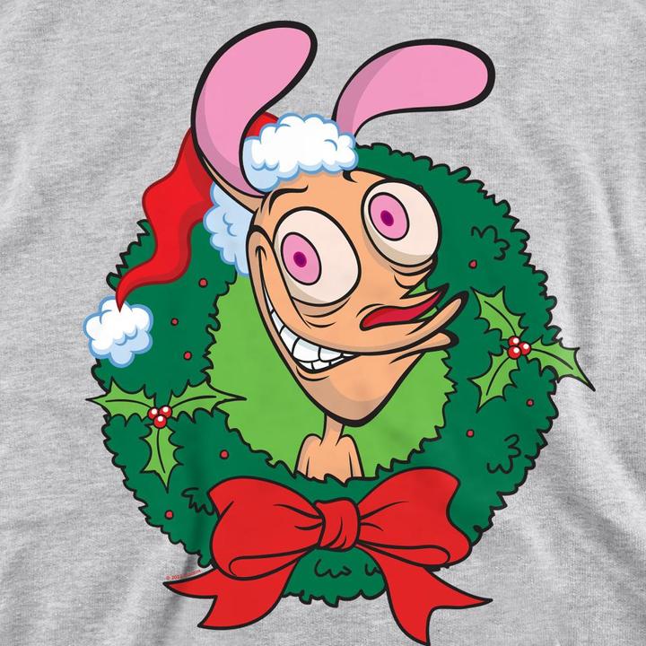 Produktbild Ren & Stimpy Sweatshirt weihnachtliches Design (L)