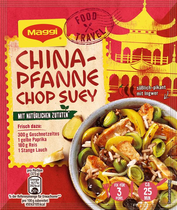 Image du produit Maggi Pan Chop Suey chinois (34 g)