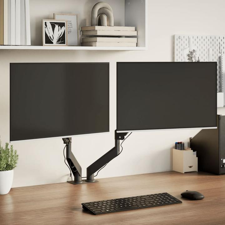 Image du produit VidaXL Bras pour écran double pour Max 27 pouces VESA 75/100 mm 20 kg (27")