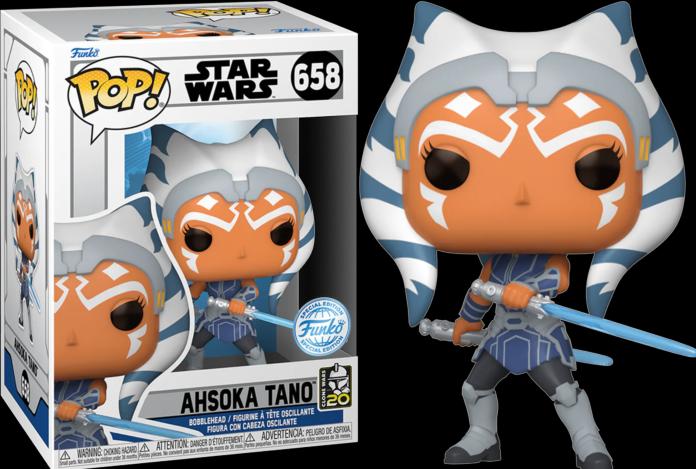 Immagine prodotto Funko Pop! Disney Star Wars: Clone Wars - Ahsoka Tano (Edizione Speciale) #658 Bobble-Head Vinyl Figure