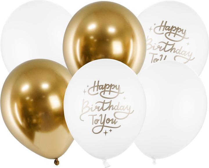 Partydeco Balloon Bouquet Happy Birthday To You