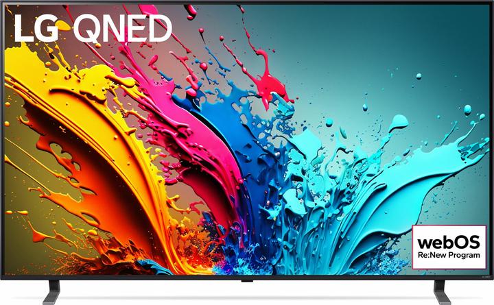 LG 86QNED85T6C (218 cm (86 inch), black, UltraHD/4K, HDR10, triple tuner, AI processor, 120Hz panel) (86", QNED85, QNED, 4K)
