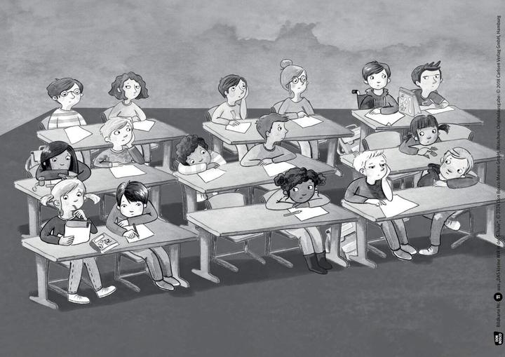Actual product image Das kleine WIR in der Schule. Kamishibai Bildkartenset (German, Daniela Kunkel, 2024)