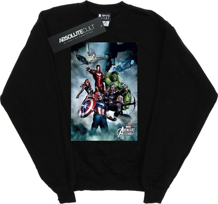 Avengers Team Montage Sweatshirt Mädchen