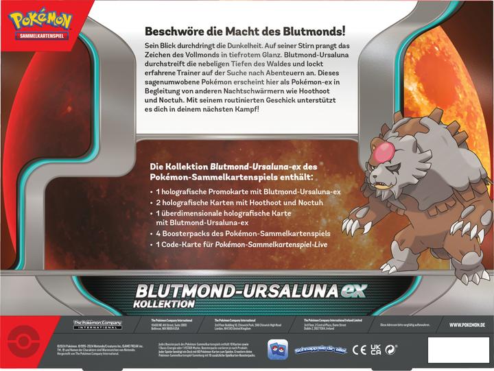 Produktbild Pokémon Blood Moon Ursaluna-ex Collection (Deutsch, Box Set & Collection)
